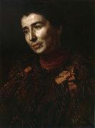 Thomas Eakins The Portrait of Mary USA oil painting artist